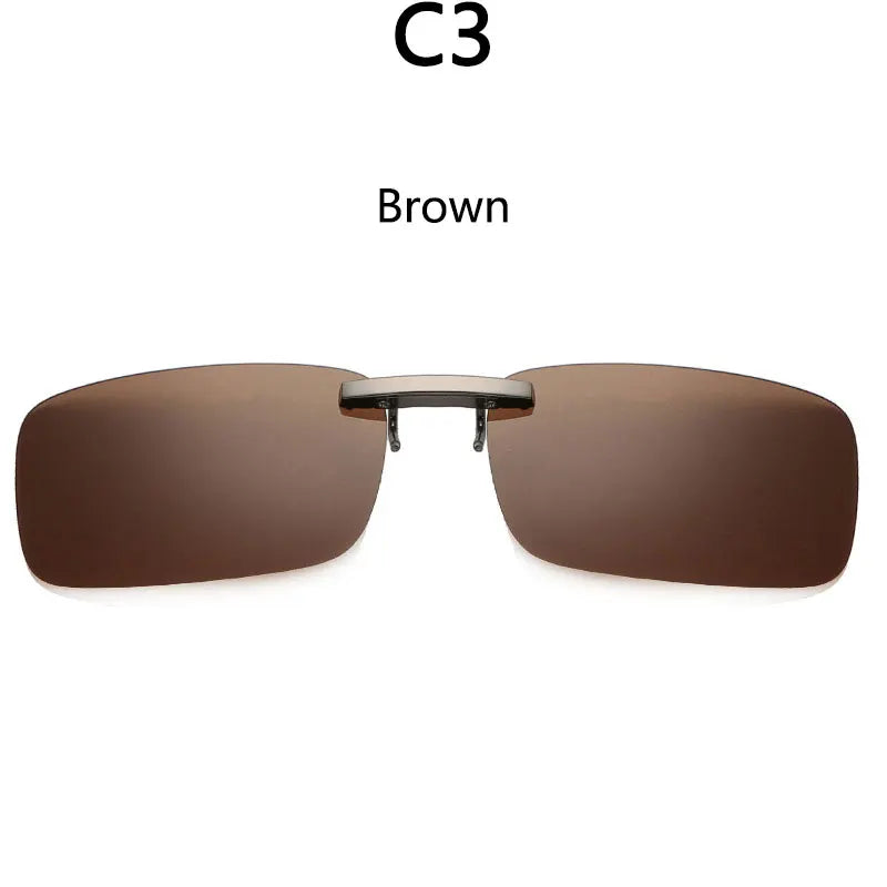 BOYSEEN Ochelari de soare polarizați cu clemă, lentile pentru vizibilitate zi și noapte la volan, unisex, sport, pescuit, ochelari pentru miopie, bărbați, femei, călătorii, activități în aer liber