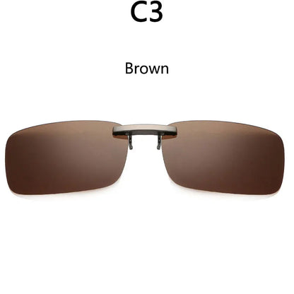 BOYSEEN Ochelari de soare polarizați cu clemă, lentile pentru vizibilitate zi și noapte la volan, unisex, sport, pescuit, ochelari pentru miopie, bărbați, femei, călătorii, activități în aer liber