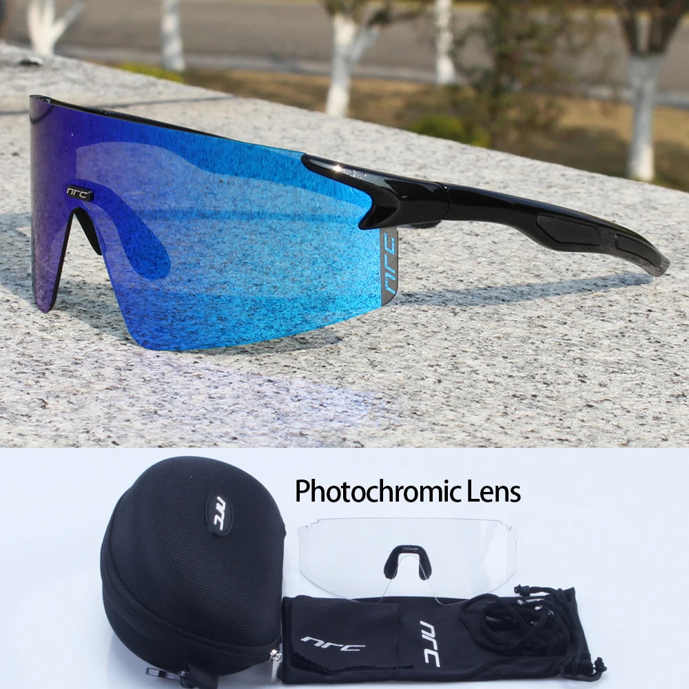 Ochelari de soare pentru ciclism marca NRC UV400 TR90, ochelari sportivi pentru bicicletă, MTB, mountain bike, pescuit, drumeții și călărie, pentru bărbați și femei