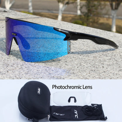 Ochelari de soare pentru ciclism marca NRC UV400 TR90, ochelari sportivi pentru bicicletă, MTB, mountain bike, pescuit, drumeții și călărie, pentru bărbați și femei