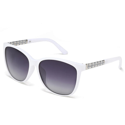 Ochelari de soare polarizați KROKODIL pentru femei, ochelari de soare pătrați la modă, ramă unisex, protecție UV400, set cu cutii