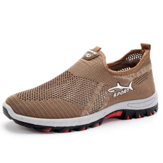 Zomerse herensneakers sportieve mesh herenschoenen ademende sportschoenen canvas lichtgewicht sneakers goedkope schoenen uitverkoop