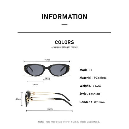 Ochelari de soare coreeni la modă pentru bărbați, ochelari polarizați, ochelari estetici pentru femei