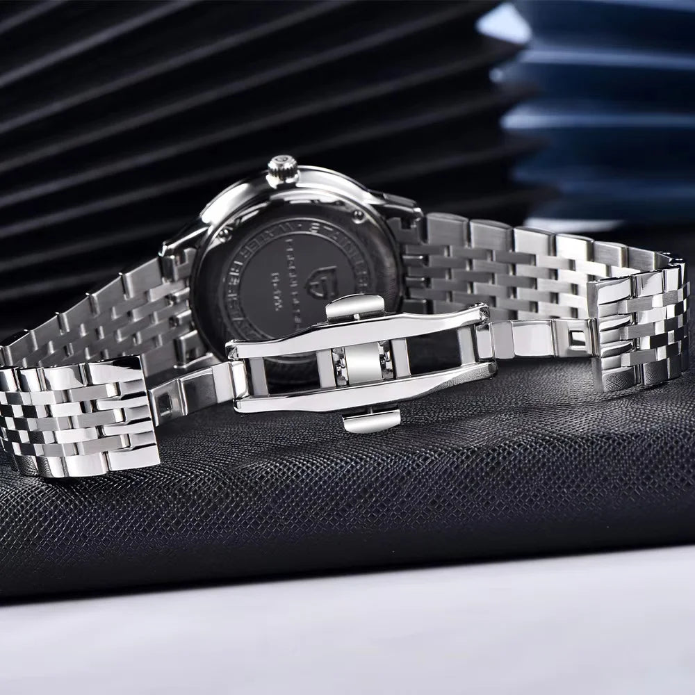 Pagani Design 40mm Multifunctional Men's Quartz Watch Japan Movt Moon Phase 100m Waterproof Sapphire Glass Wristwatches For Man