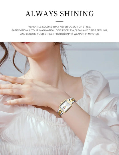 CURREN Elegant Quartz Ladies Wristwatch Top Brand Original Watch For Women Luxury Waterproof Luminous Watches