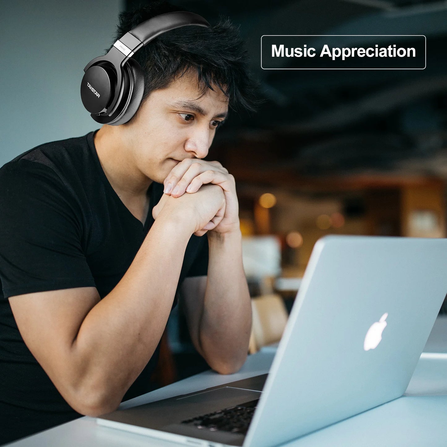 Auscultadores de Monitorização Profissional Takstar PRO82 – Headset de Estúdio HiFi Estéreo com Fio para Gravação, Gaming e Som de Precisão com Graves Ajustáveis