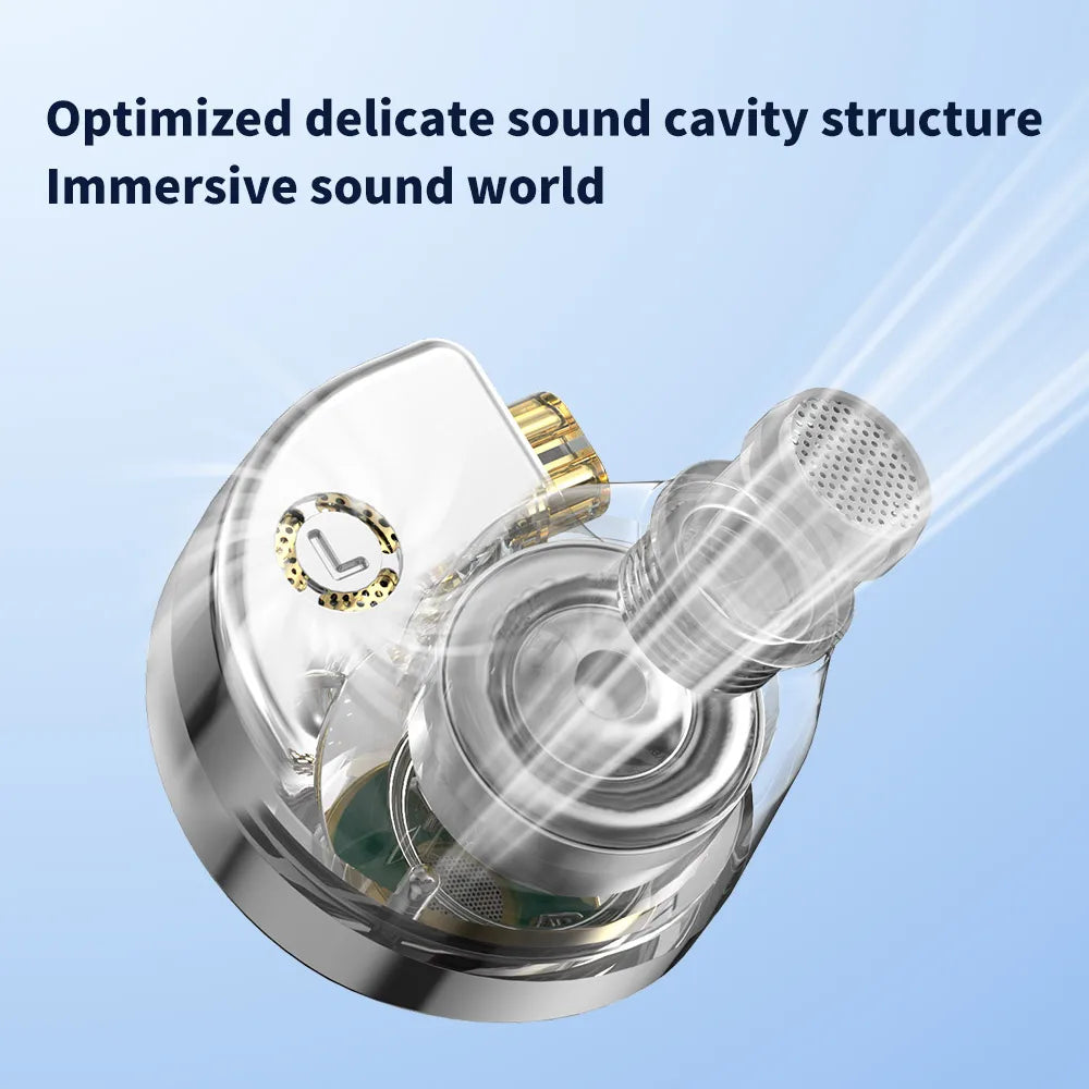 TRN Conch Lucky Bag In-Ear-Monitore – kabelgebundene DLC Diamond Dynamic HiFi-Ohrhörer mit Tuning-Düsenfiltern für Xiaomi