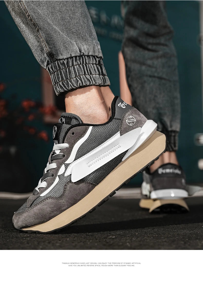 Herrenschuhe, Sneaker, Herren-Tennisschuhe, Luxusschuhe, Herren-Freizeitschuhe, Laufschuhe, atmungsaktive Schuhe, modische Loafer, Laufschuhe für Herren