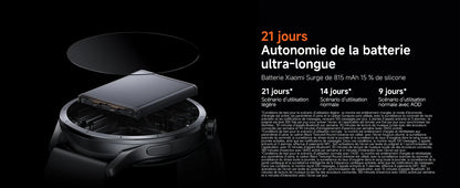 [Official] Xiaomi Watch S5 46mm | 1.48" AMOLED display with ultra-thin frames, enhanced five-system dual-band GNSS, up to 21 days of ultra-long battery life, exquisite design with a top-grade stainless steel frame