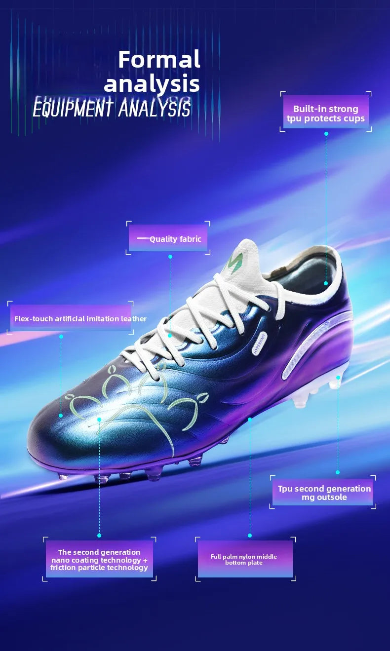 Chuteiras de Futebol Kelme para Adulto MG com Pitões Curtos, Botas de Treino de Futebol para Homem, Calçado Profissional de Competição Específico para Relva