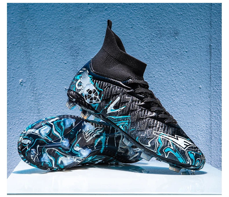 New Men's Professional Soccer Shoes Non-slip Football Boots Unisex Breathable Futsal Sports New Cleats Drop Shipping Ultralight
