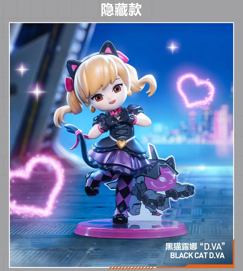 POP MART Overwatch Play of The Game Series Blind Box Mystery Box – urocze zabawki, ozdoby, figurki, dekoracje do domu, modele na biurko i lalki