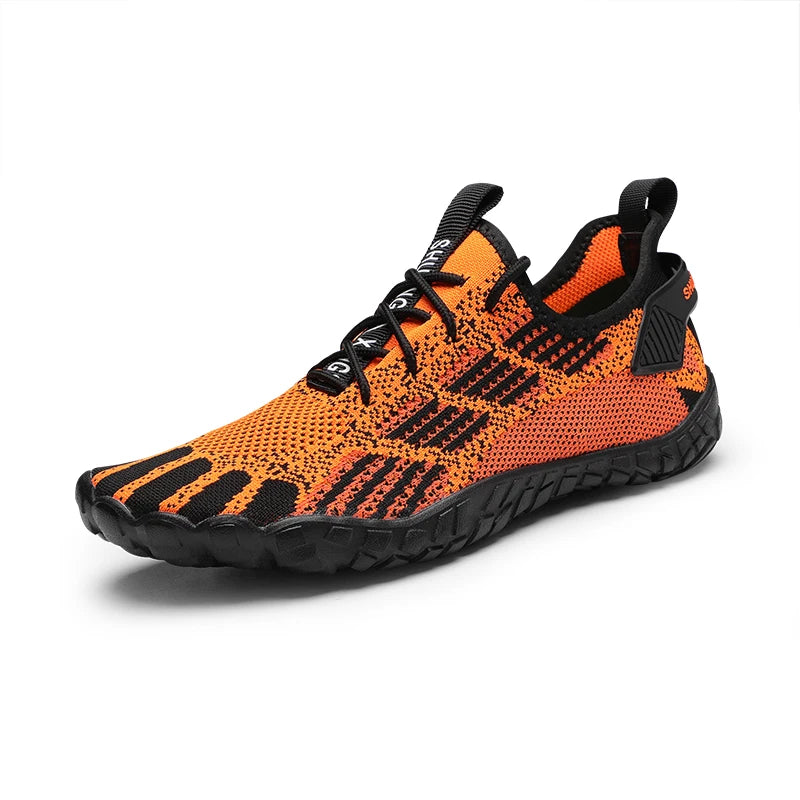 Water Shoes for Men Barefoot Beach Shoes Breathable Sport Shoes Quick Dry River White Sea Aqua Sneakers Soft Beach Sneakers