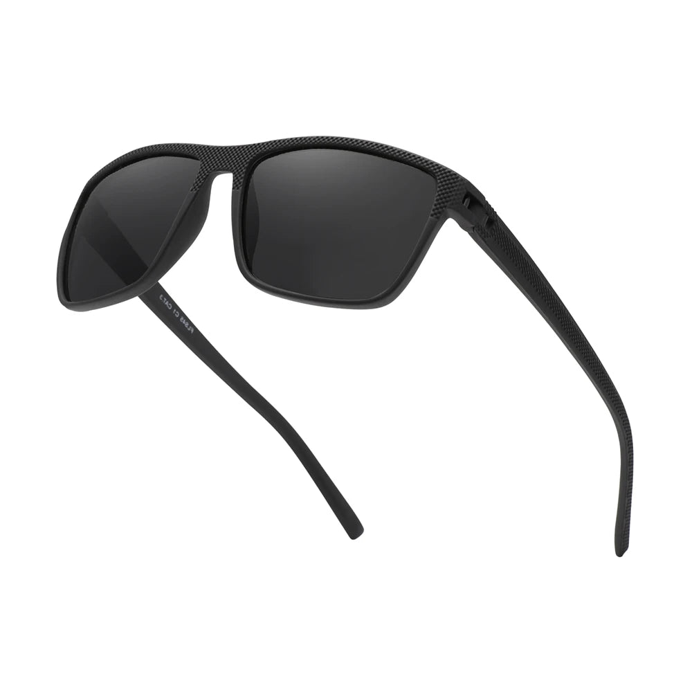 Ochelari de soare polarizați KINGSEVEN pentru bărbați, cu protecție UV400, ochelari dreptunghiulari, ochelari pentru pescuit, conducere și vacanță