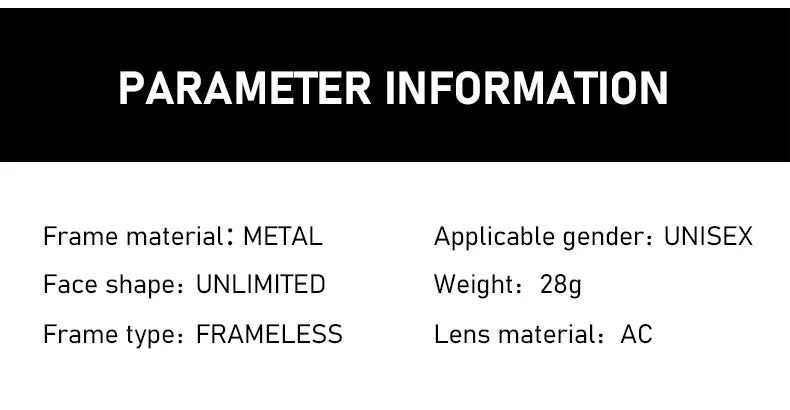 Fashion Rimless Square Sunglasses Vintage Diamond Brand Design Cut Lens Sun Glasses Men Women Metal Frame Luxury Eyewear