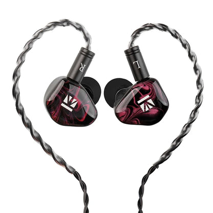 KBEAR KB01 diaphragme de béryllium 10MM dynamique Drvier écouteur HIFI musique casque filaire Sport écouteurs dans l'oreille moniteur casque IEM