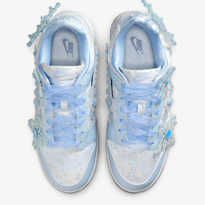 Nike Authentic Dunk Low – dámske módne ľahké ležérne tenisky s kvetinovým vzorom HV8575-100