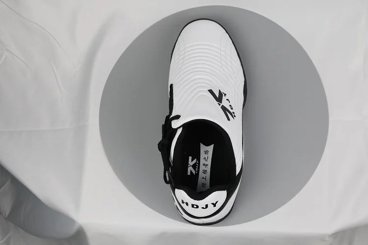Firmway Professional Taekwondo Shoe for Unisex Soft Sole Kids Kung Fu Comfortable Men Women Tai Chi Karate Shoes White Sneakers