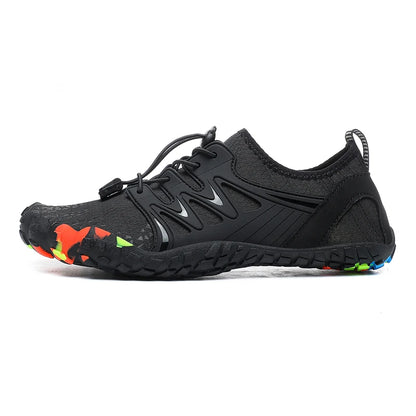Men's Trail Running Shoes, Lightweight Athletic Zero Drop Barefoot Shoes Non-Slip Outdoor Walking Minimalist Shoes for Women