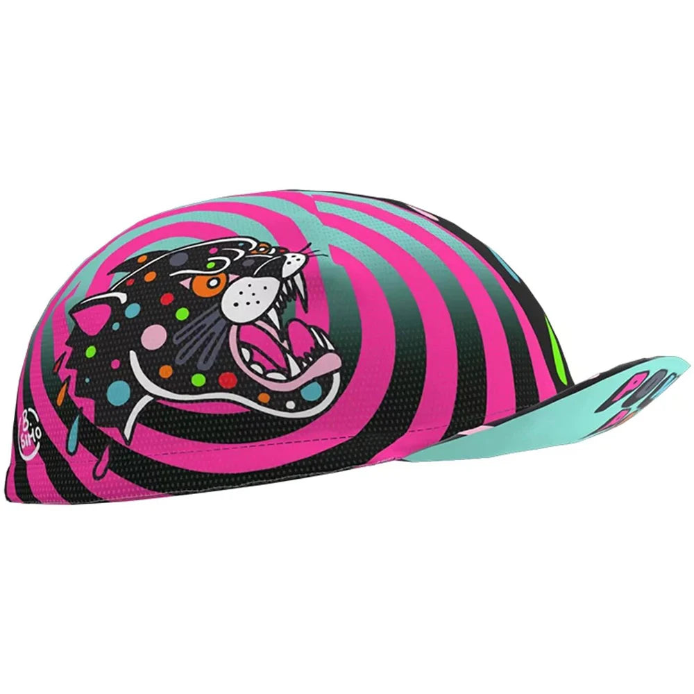 Classical Summer Breathable Cycling Caps Men And Women Funny Multi Styles Quick Dry Sports Hats Red Blue Black White