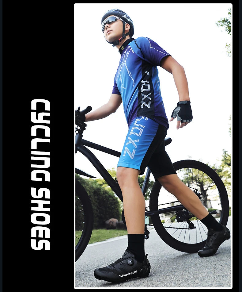 Unisex New Cycling Shoes Professional Lightweight Luxury Original Road Rubber MTB Racing Bicycle Fashion Bike Street Sports