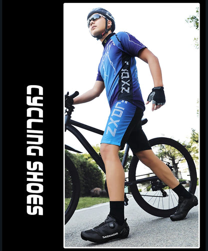 Unisex New Cycling Shoes Professional Lightweight Luxury Original Road Rubber MTB Racing Bicycle Fashion Bike Street Sports