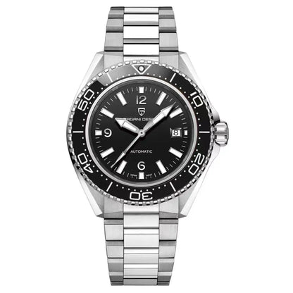 Pagani Design New Top Men's Mechanical Watch Luxury Sapphire Stainless Steel 100m Waterproof Ceramic Bezel Automatic Watch
