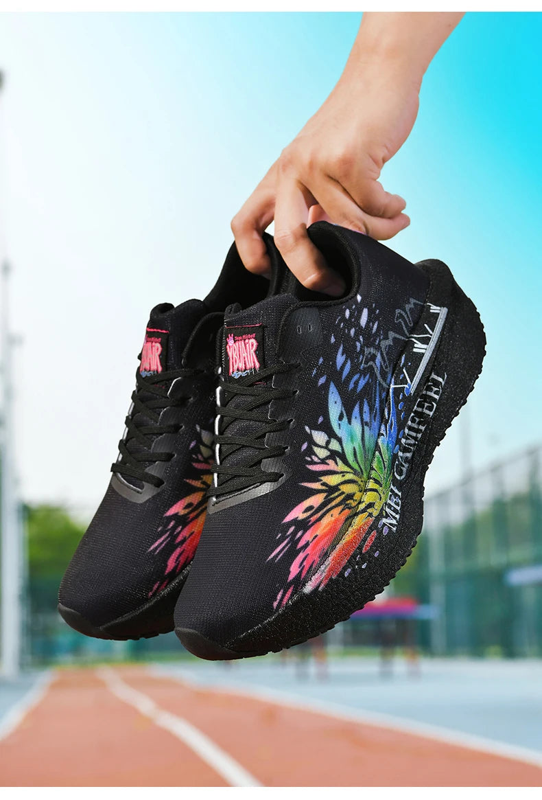 2026 New Eagle Pattern Running Shoes Carbon Plate Marathon Sports Shoes Ultra-Light Breathable Cushioning Training Running Shoes