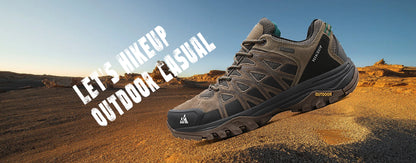 HIKEUP modne outdoor cipele za planinarenje, muške sportske ležerne čizme za planinsko pješačenje i kampiranje, neklizajuće tenisice za muškarce otporne na habanje