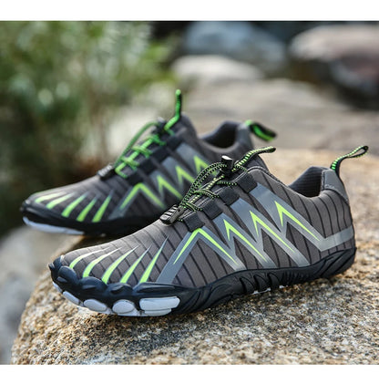 Men's Cross-Trainer | Barefoot & Minimalist Shoe | Zero Drop Sole | Wide Toe Box Aqua Shoes Five-Finger Swimming Shoes