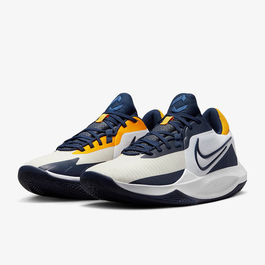 Nike genuine Precision 5 Men's Low-Top Basketball Shoes DD9535-101