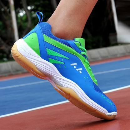 New Badminton Shoes Professional Competition Men and Women Unisex Sports Shoes Tennis Shoes Lightweight Table Tennis Sneakers