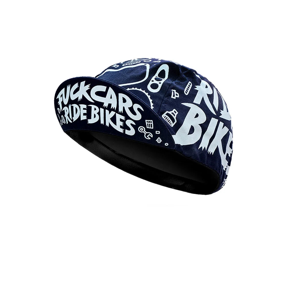 New style Cycling Caps Summer Breathable Sports Bicycle Hats  Quick Dry  Polyester Black Blue Hats Classical