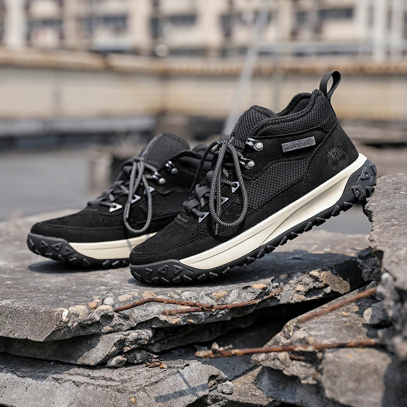 2025 Autumn High-quality Mens Casual Shoes Versatile Trendy Outdoor Wear-resistant Hiking Shoes Lightweight Soft Sports Shoes
