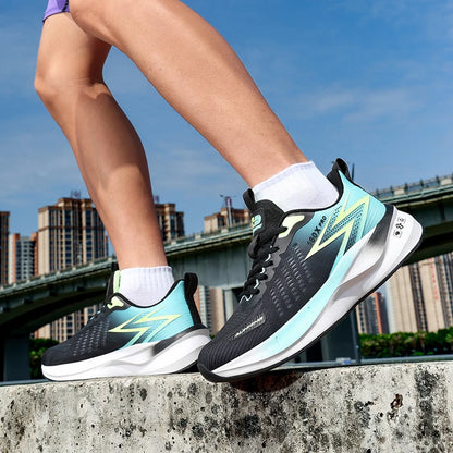 Specialty Marathon Running Shoes for Men Sports Breathable Lightweight Carbon Plate Women's Comfortable Athletic Non-Slip Sneakers