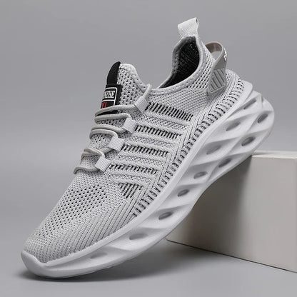 Unisex sneakers voor heren en dames, comfortabele ademende sportschoenen voor koppels, hardloop-, tennis- en wandelsneakers, maat 37-47, geel