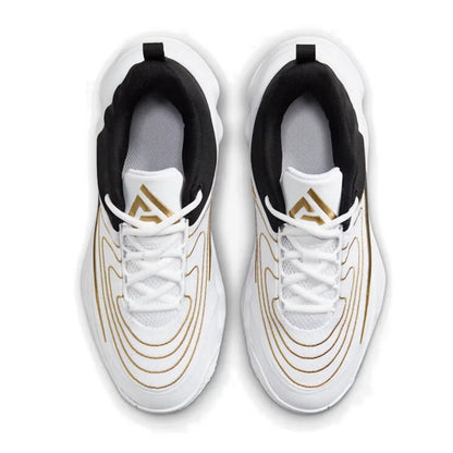 Nike Genuine Nike Nike Fashionable Cushioning Lace-Up Comfortable Basketball Sneakers Fz6734-100