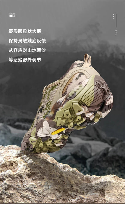 HUMTTO Herrenschuhe – rutschfeste, atmungsaktive Sport- und Sommer-Wanderschuhe für Herren, Outdoor, Luxus, Designer, Trekking, Klettern, Herren-Sneaker