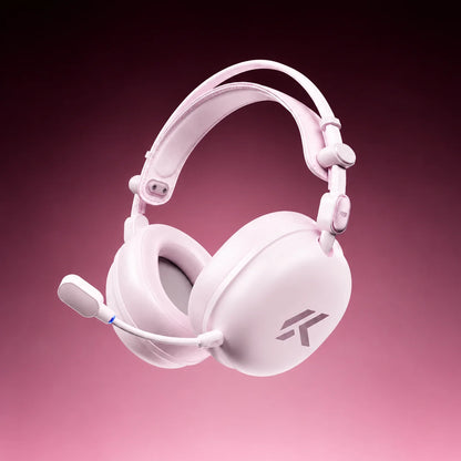 Casque de jeu sans fil Mchose R9 authentique, quatre modes Bluetooth, écouteurs à porter sur la tête avec micro pour ordinateur, cadeaux pour les jeux d'e-sport