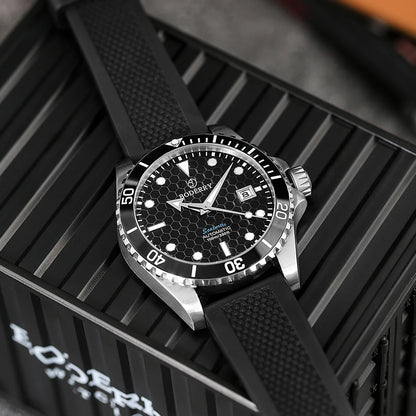 Boderry Bronze Watch Seaturtle Titanium Diver Luxury Wristwatch Automatic Mechanical Wristwatch Sport 200M Waterproof Luminous