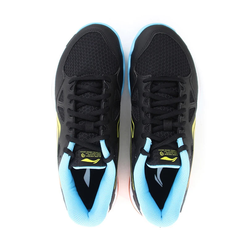Li-Ning Unisex HALBERD STRIKE Badminton Shoes Breathable Comfortable Li-Ning Men Women Training Sneakers AYTV021