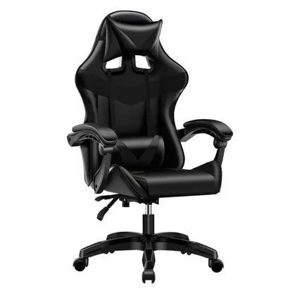 Chaise d'ordinateur chaise de jeu confortable longues heures assises appui-tête inclinable et Support lombaire pour meubles de bureau à domicile