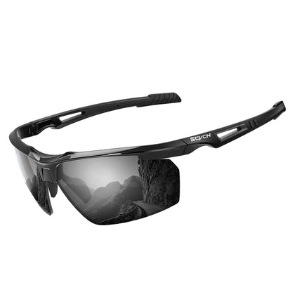 Ochelari de ciclism polarizați SCVCN, ochelari de soare pentru alergare, protecție UV, ochelari pentru ciclism sportiv, MTB, bicicletă de șosea, ochelari pentru femei, ochelari de protecție pentru ciclism