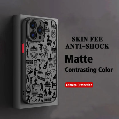 Hot Game F-Fortnites Phone Case For Samsung Galaxy A17 A07 A06 A56 A36 A26 A55 A14 A05 A15 A24 A25 A73 A04 A40E A25 A24 4G 5G