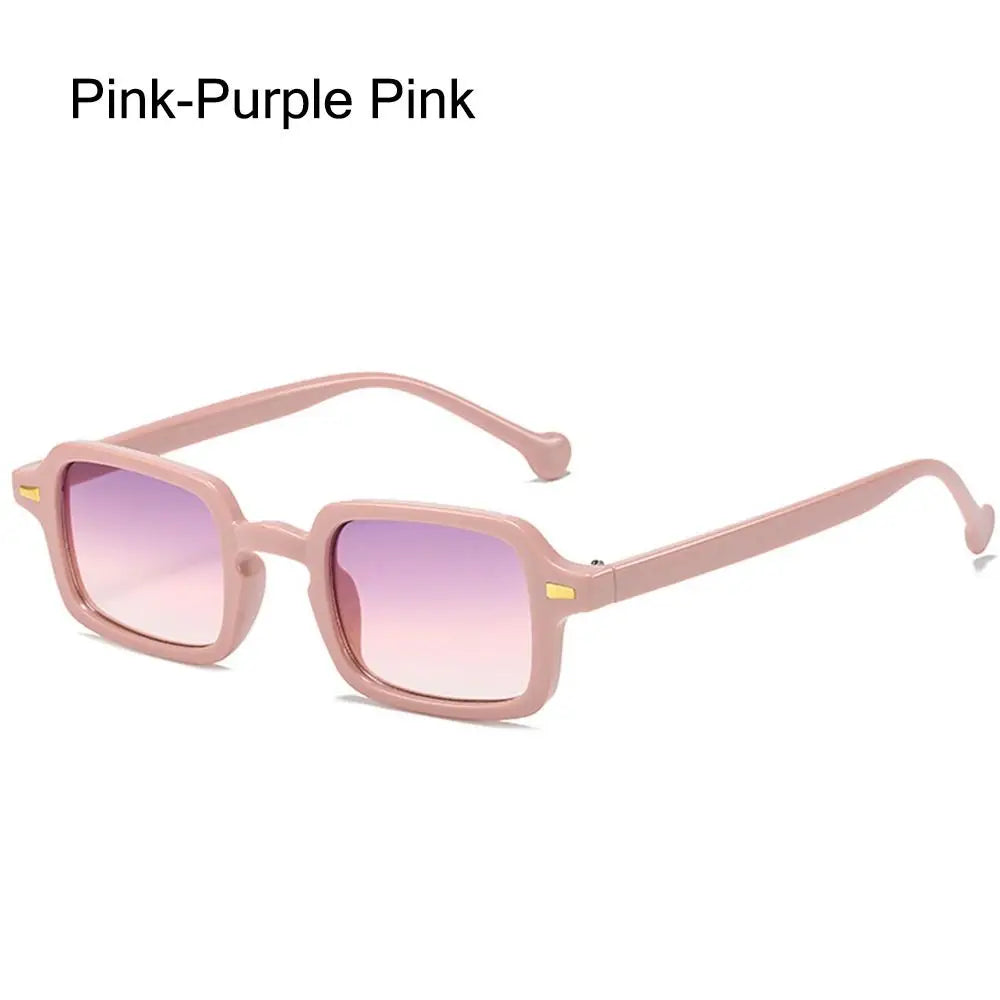 Ochelari de soare Fashion Square pentru femei, model nou retro cu nituri decorative; ochelari de soare pentru bărbați, model leopard albastru, cu lentile degradate, protecție UV400