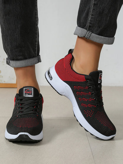 Men's shoes Fashion Super Breathable Lace-Up Running Shoes - Non-slip, durable and pillow comfort - Men's Fashion Sneakers