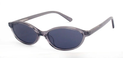 Ochelari de soare mici, ovali, din acetat, la modă, pentru femei, în stilul anilor '90; ochelari de soare vintage pentru bărbați; ochelari polarizați la modă, cu protecție UV400
