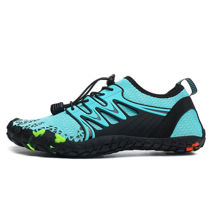 Men's Trail Running Shoes, Lightweight Athletic Zero Drop Barefoot Shoes Non-Slip Outdoor Walking Minimalist Shoes for Women