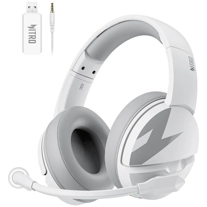 Casque de jeu sans fil Acer K2 pour PS5, PS4, PC, Switch, Bluetooth 5.3+2.4GHz, 100 heures d'autonomie, avec micro à réduction de bruit