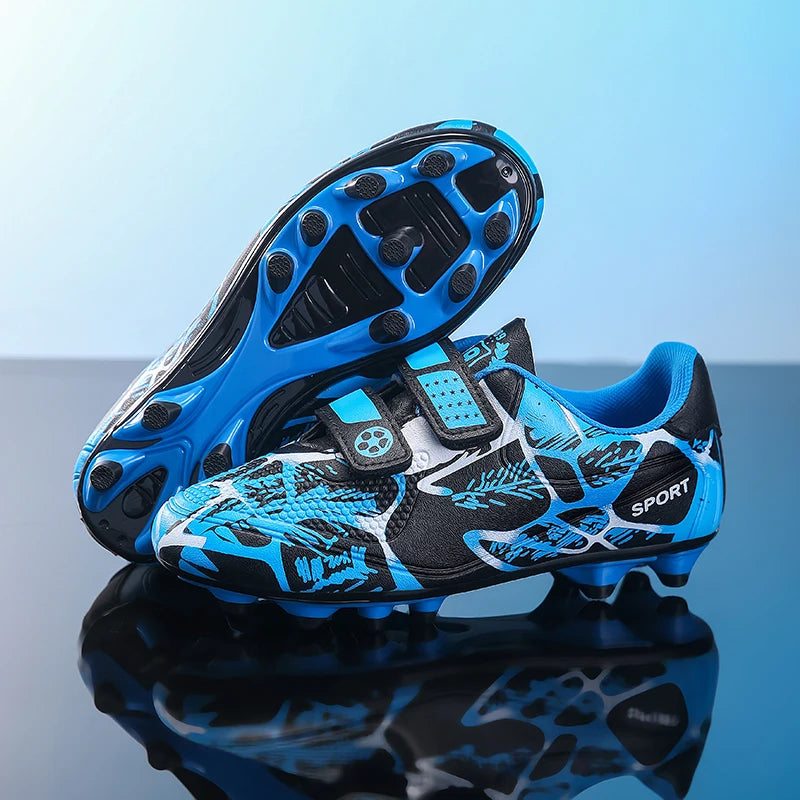 Soccer Cleats for Men and Women Breathable Lightweight Anti-Slip Firm Ground for Outdoor Football Training Match Sports